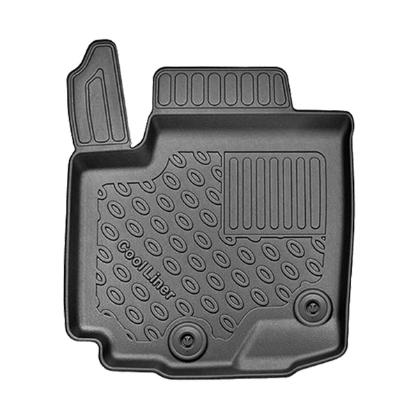 Tapis de sol en TPE adapté pour Suzuki Vitara 1.5 Strong Hybrid SUV (03.2022-....) - tapis de voiture - noir