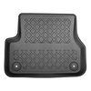 Kit tapis de coffre et tapis de voiture TPE pour: Audi A6 C7 Avant (09.2011-08.2018) - modèle avec système de rails de fixation dans le coffre;aussi pour les version Quattro
