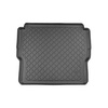 Tapis de coffre adapté pour Microcar M. Go III SUV (07.2015-03.2017) - bac de coffre - protection de coffre voiture - 2/4 places; 2e rangée de sieges démontée