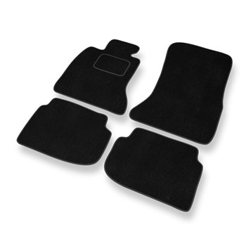 Tapis de Sol Velours adapté pour BMW 7 V F01/F02 Berline (2008-2015) - Premium t