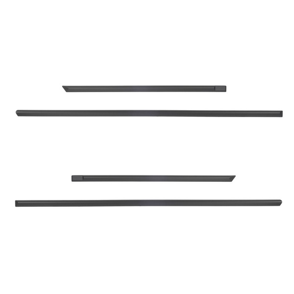 Plaques noires latérales de voiture pour Volkswagen Jetta Berline (2005-2010)