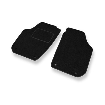 Tapis de Sol Feutres adapté pour Skoda Roomster I (2006-2015) - tapis de voiture - noir