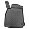 Tapis de sol en TPE adapté pour Audi A6 C8 Avant, Berline (09.2018-....) - aussi pour la version Quattro - tapis de voiture - noir