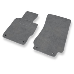 Tapis de Sol Velours adapté pour BMW Z3 I E36 Coupé, Roadster (1995-2003) - Premium tapis de voiture - gris