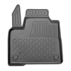 Tapis de sol en TPE adapté pour Renault Kangoo III Van (06.2021-....) - empattement court et long - tapis de voiture - noir