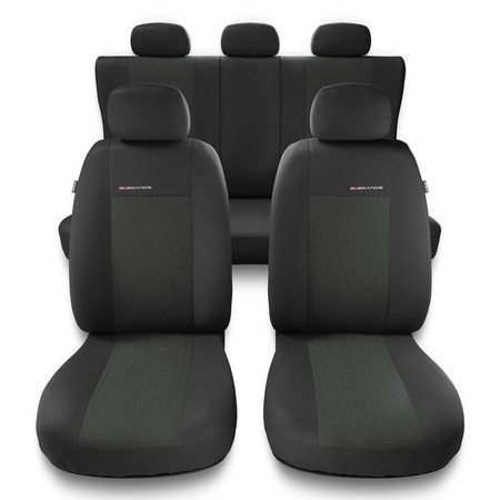 Housses de siège adaptées pour Audi A1 I, II (2010-2019) - housse siege voiture universelles - couverture siege - UNE-1