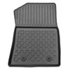 Tapis de sol en TPE adapté pour BMW X3 F25 SAV (11.2010-10.2017) - tapis de voiture - noir