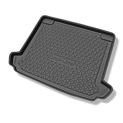 Tapis de coffre adapté pour Renault Clio III Estate (01.2008-02.2013) - bac de coffre - protection de coffre voiture - coffre supérieur