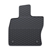 Tapis de sol en caoutchouc adapté pour Audi A3 8Y Sportback (2020-....) - tapis de voiture - noir - 4 pcs.