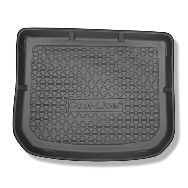 Tapis de coffre adapté pour Audi TT 8J, FV Coupé (2006-2023) - bac de coffre - protection de coffre voiture - banquette arrière fixe et sans sac à skis; aussi pour la version Quattro