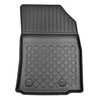 Tapis de sol en TPE adapté pour Opel Crossland X, A SUV (06.2017-07.2024) - tapis de voiture - noir