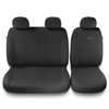 Housses de siège adaptées pour Renault Master III, IV, V, VI (1994-....) - housse siege voiture universelles - couverture siege - BE-4