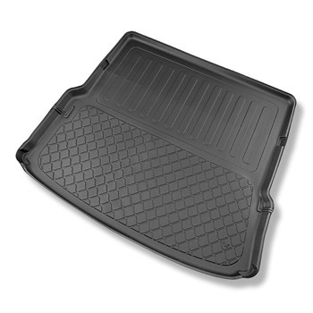 Tapis de coffre adapté pour Toyota Highlander IV Hybrid SUV (01.2021-....) - bac de coffre - protection de coffre voiture - 7 places; 3me rangée abaissée