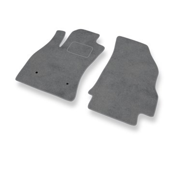 Tapis de Sol Velours adapté pour Opel Combo D (2011-2018) - Premium tapis de voiture - gris