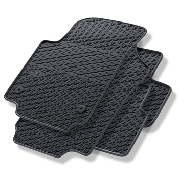 Tapis de sol en caoutchouc adapté pour Volkswagen up! (2011-2023) - tapis de voi