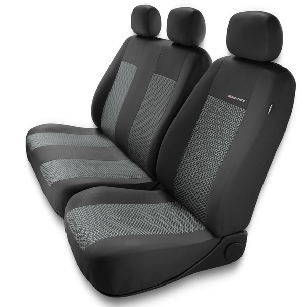Housses de siège adaptées pour Opel Vivaro A, B, C (2001-....) - housse siege voiture universelles - couverture siege - BE-2