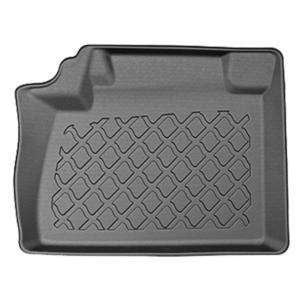 Tapis de sol en TPE adapté pour Dodge Durango III SUV (01.2011-....) - tapis de voiture - noir