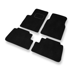 Tapis de Sol Velours adapté pour Opel Antara SUV (2007-2015) - Premium tapis de voiture - noir