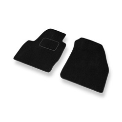 Tapis de Sol Velours adapté pour Land Rover Range Rover Evoque SUV (2011-2018) - Premium tapis de voiture - noir