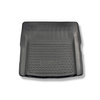Tapis de coffre adapté pour Volvo S60 III Berline (10.2018-....) - bac de coffre - protection de coffre voiture - coffre inférieur; avec plancher double du coffre; non pour version Plug-in hybride