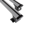 Barres de toit en aluminium adapté pour Renault Trafic Van (2007-2014) - Porte-Bagages de Voiture argent - points de montage - (suivant le modèle de voiture ils peuvent se situer à différents endroits)