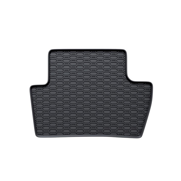 Tapis de sol en caoutchouc adapté pour Peugeot 308 I Hayon, Berline, SW (2007-2015) - tapis de voiture - noir - 4 pcs.