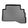 Tapis de sol en TPE adapté pour Hyundai Kona Hybrid SUV (09.2019-....) - pas pour la version électrique - tapis de voiture - noir