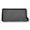 Tapis de coffre adapté pour Fiat 500 Hybrid Hayon (02.2020-....) - bac de coffre - protection de coffre voiture - non pour Fiat 500e