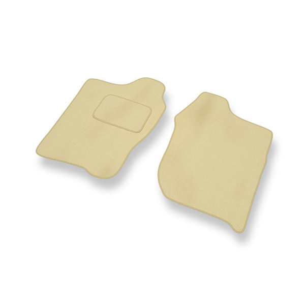 Tapis de Sol Velours adapté pour Suzuki Jimny SUV (1998-....) - Premium tapis de voiture - beige