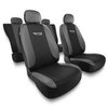 Housses de siège adaptées pour Alfa Romeo 145 (1994-2000) - housse siege voiture universelles - couverture siege - TG-S