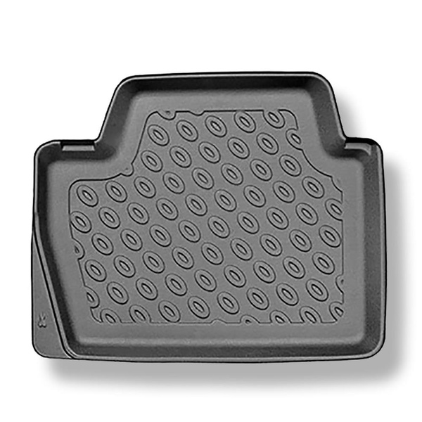 Kit tapis de coffre et tapis de voiture TPE pour: BMW 4 G22 Coupé (10.2020-....) - le bord arrière (au seuil de chargement) à couper