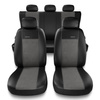 Housses de siège adaptées pour Audi A4 B5, B6, B7, B8, B9 (1995-2024) - housse siege voiture universelles - couverture siege - PR1