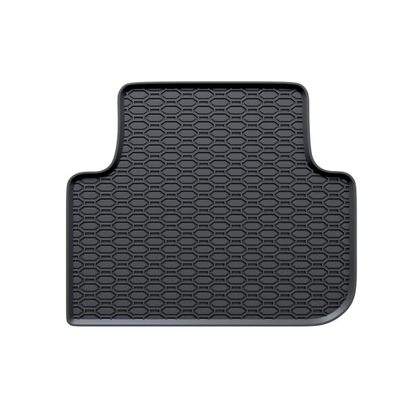 Tapis de sol en caoutchouc adapté pour Volkswagen Tiguan III Crossover (2024-....) - tapis de voiture - noir - 4 pcs.