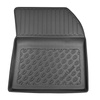 Tapis de sol en TPE adapté pour Peugeot 5008 II SUV (12.2015-10.2022) - sans la troisième rangée de sièges - tapis de voiture - noir