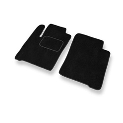 Tapis de Sol Velours adapté pour Renault Scenic I Monospace (1996-2003) - Premium tapis de voiture - noir