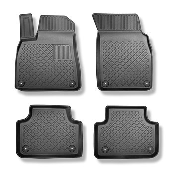 Tapis de sol en TPE adapté pour Audi Q8 4M SUV (07.2018-....) - sans la troisièm