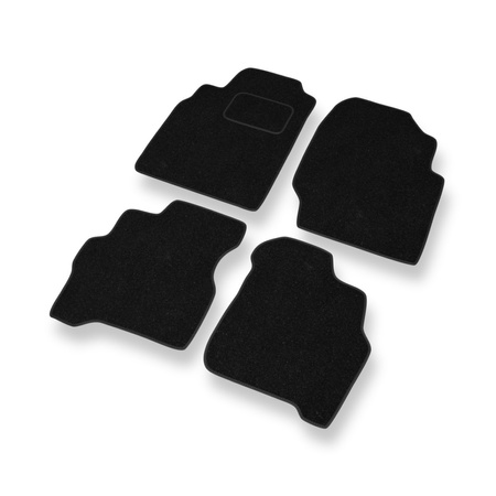 Tapis de Sol Feutres adapté pour Nissan Almera II (2000-2006) - tapis de voiture - noir