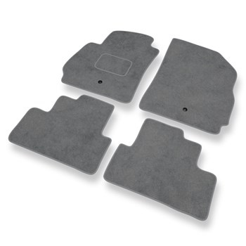 Tapis de Sol Velours adapté pour Chevrolet Orlando (2010-2018) - Premium tapis de voiture - gris