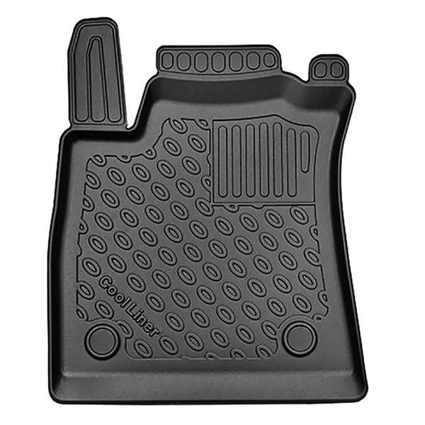 Tapis de sol en TPE adapté pour Renault Megane IV Hayon (01.2016-2024) - tapis de voiture - noir