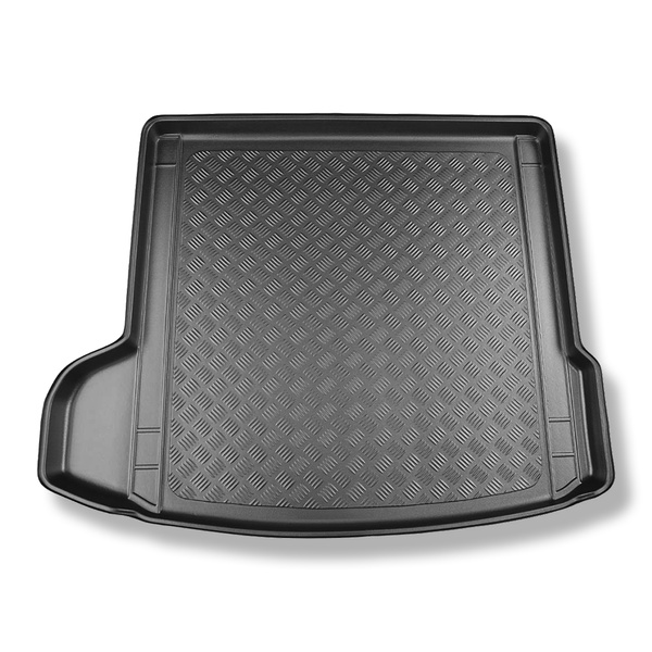 Tapis de coffre adapté pour Jaguar F-Pace X761 SUV (04.2016-2020) - bac de coffre - protection de coffre voiture - avec kit de réparation; aussi pour les modèles avec des rails de fixation