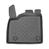 Tapis de sol en TPE adapté pour Nissan X-Trail IV e-Power SUV (09.2022-....) - sans la troisième rangée de sièges - tapis de voiture - noir