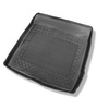 Tapis de coffre adapté pour Volvo S90 Berline (10.2016-....) - bac de coffre - protection de coffre voiture - avec roue de secours à usage temporaire