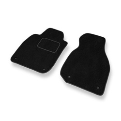 Tapis de Sol Velours adapté pour Audi A6 II C5 Avant, Berline (1997-2004) - Premium tapis de voiture - noir