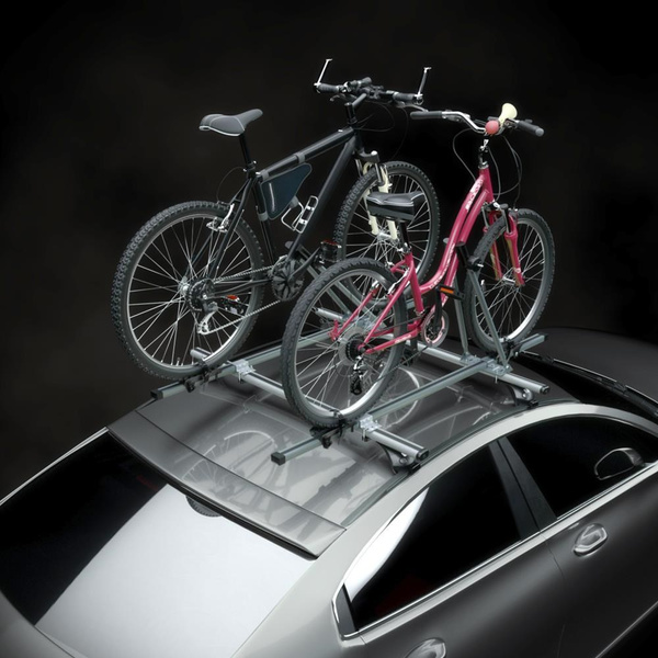 2x Porte-vélo de toit en aluminium avec clé - 2xM-08