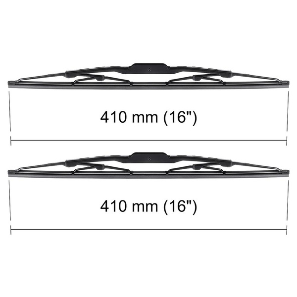 Balais d'essuie-glace de pare-brise adaptés pour Mercedes-Benz Classe G W463 SUV (09.1989-2018) - balais standard