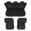 Housses de siège adaptées pour Audi A4 B5, B6, B7, B8, B9 (1995-2024) - housse siege voiture universelles - couverture siege - RSL-G1