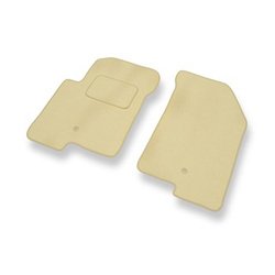 Tapis de Sol Velours adapté pour Dodge Caliber Hayon (2007-2011) - Premium tapis de voiture - beige