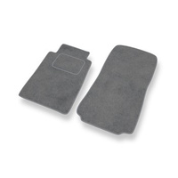 Tapis de Sol Velours adapté pour Mercedes-Benz Classe C W202 (1993-2000) - Premium tapis de voiture - gris