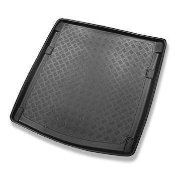 Tapis de coffre adapté pour Audi A4 B8 Berline (01.2008-10.2015) - bac de coffre - protection de coffre voiture - aussi pour la version Quattro