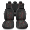 Housses de siège adaptées pour Opel Agila A, B (2000-2014) - housse siege voiture universelles - couverture siege - UNE-RD